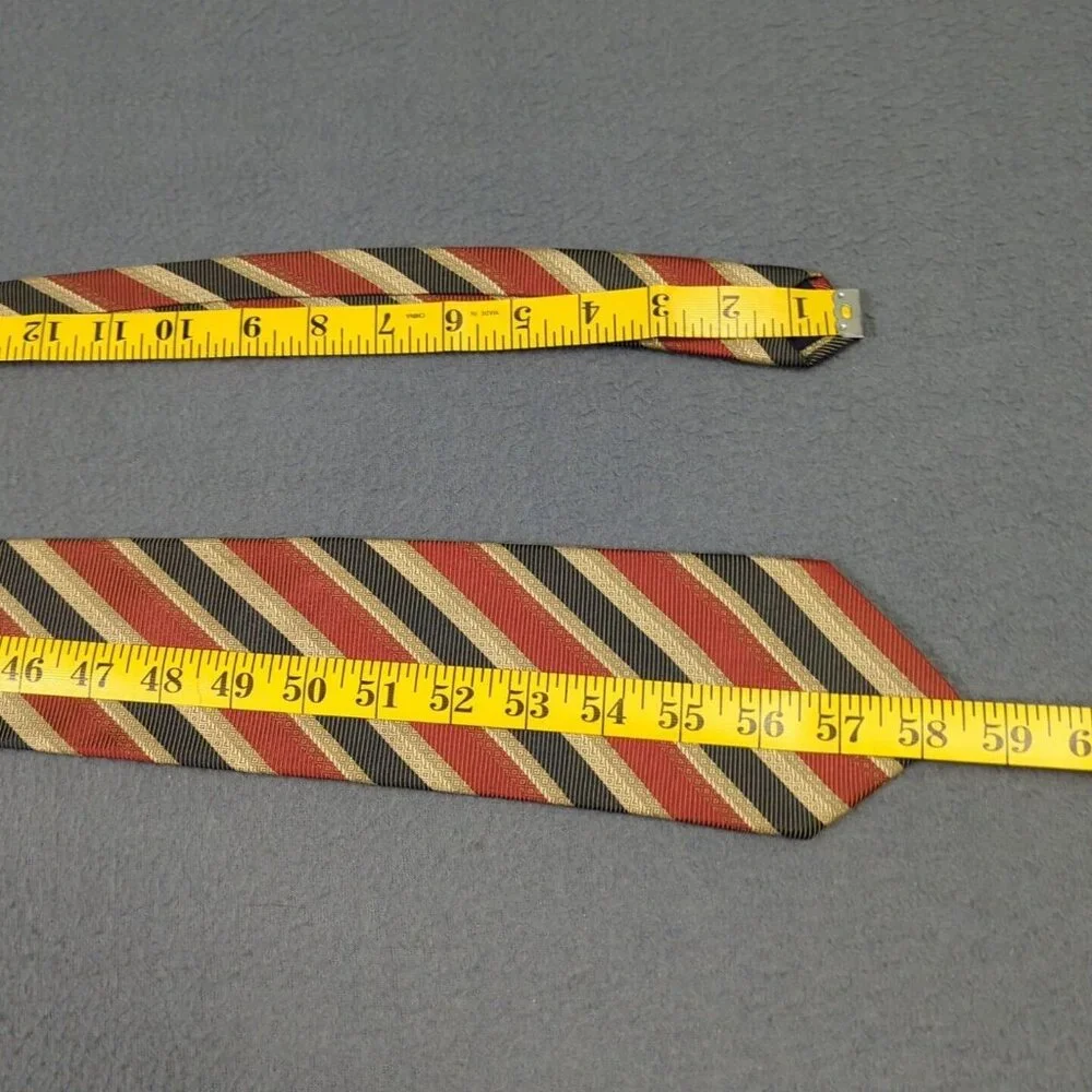 Ermenegildo Zegna Repp Tie 3.5